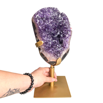 Amethyst Cluster on Stand