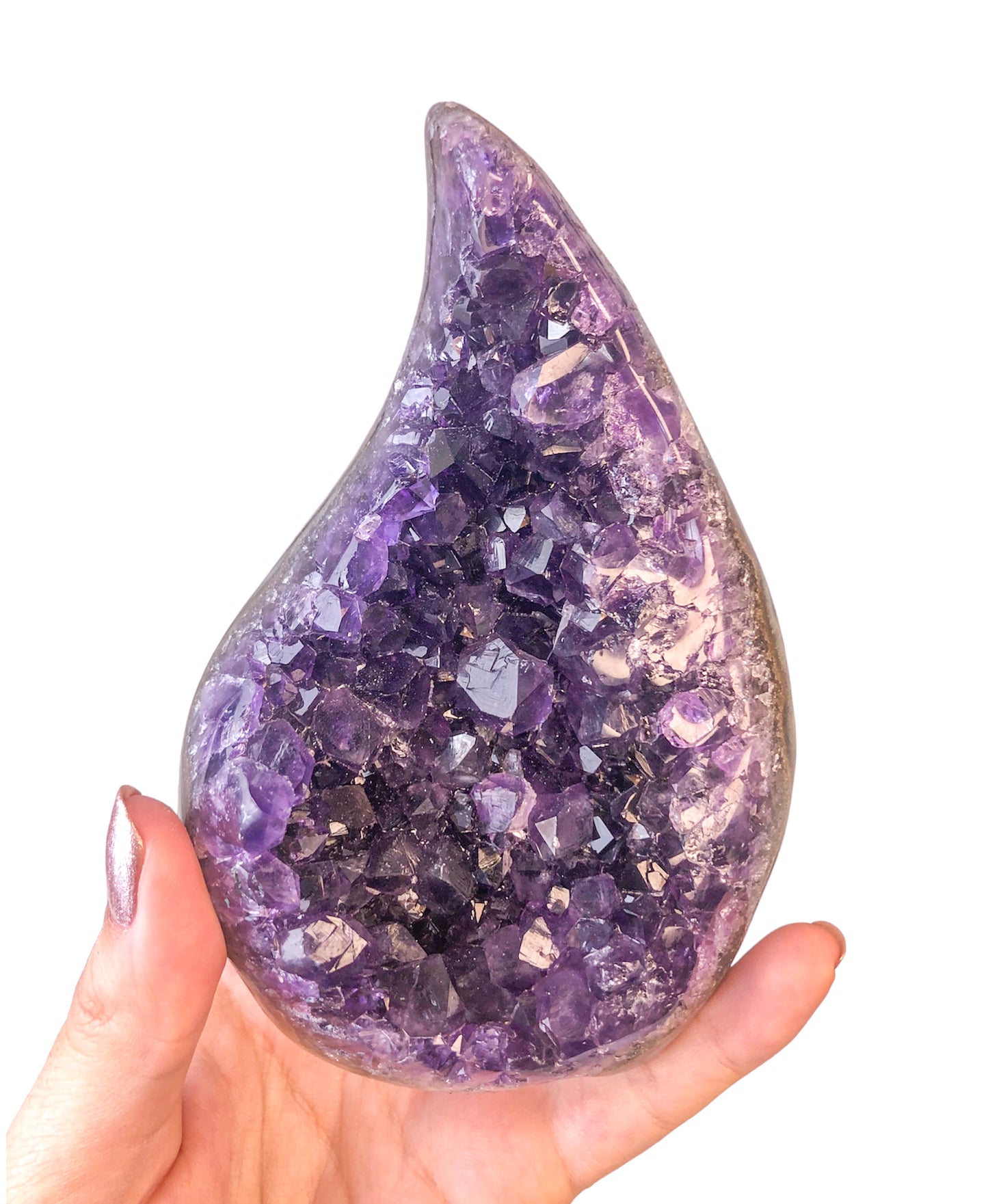 Amethyst Druzy Flames -  Nativa Gems