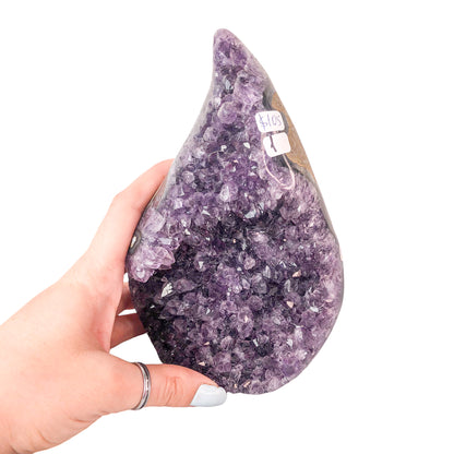 Amethyst Druzy Flames