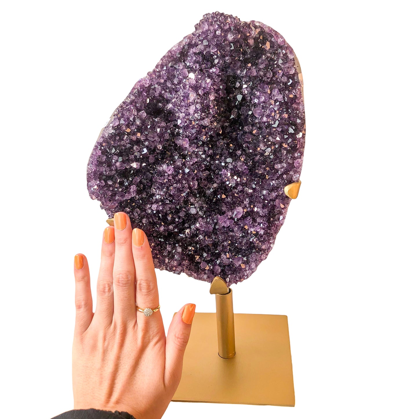 Amethyst Druzy on Stand