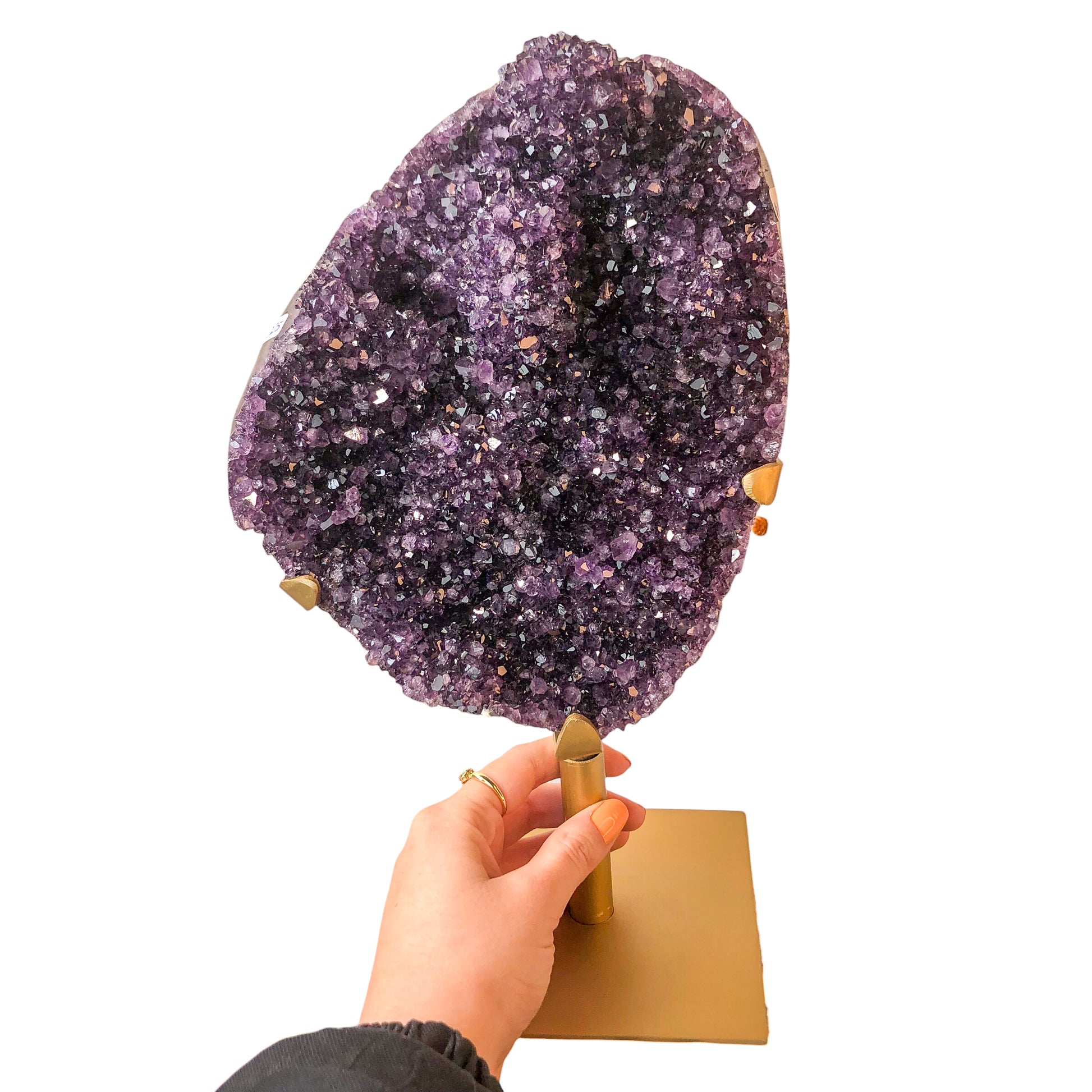 Amethyst Druzy on Stand