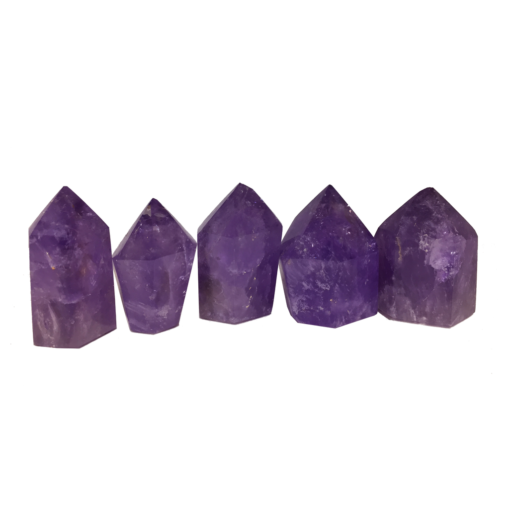 Amethyst Polished Points – Wholesale (Brazil) - Nativa Gems