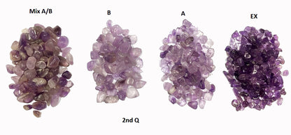 AMETHYST  TUMBLED STONE - Style Q2