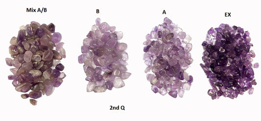 AMETHYST  TUMBLED STONE - Style Q2