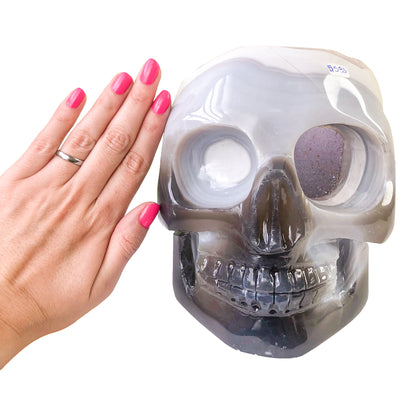 Amethyst Skull Large