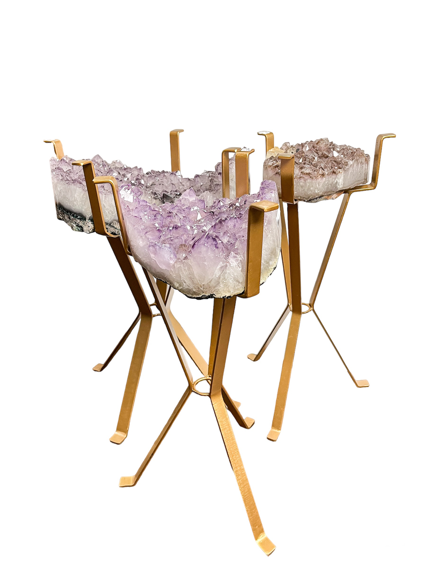 Amethyst Druzy Tables