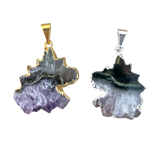 Amethyst Unicorn Pendants