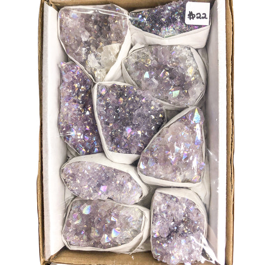 Aura Druzy Flat Box