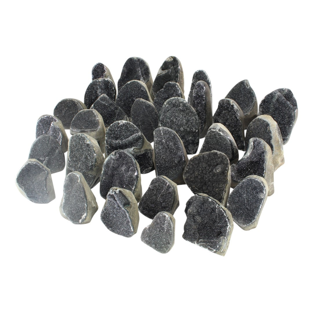 Black Amethyst Cut Base - Nativa Gems