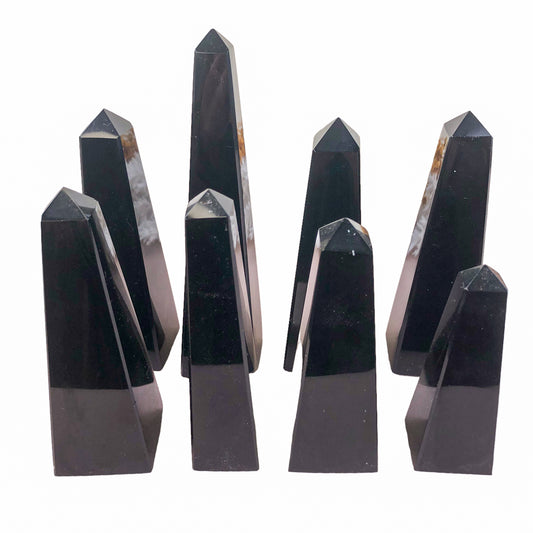 Black Obsidian Obelisks