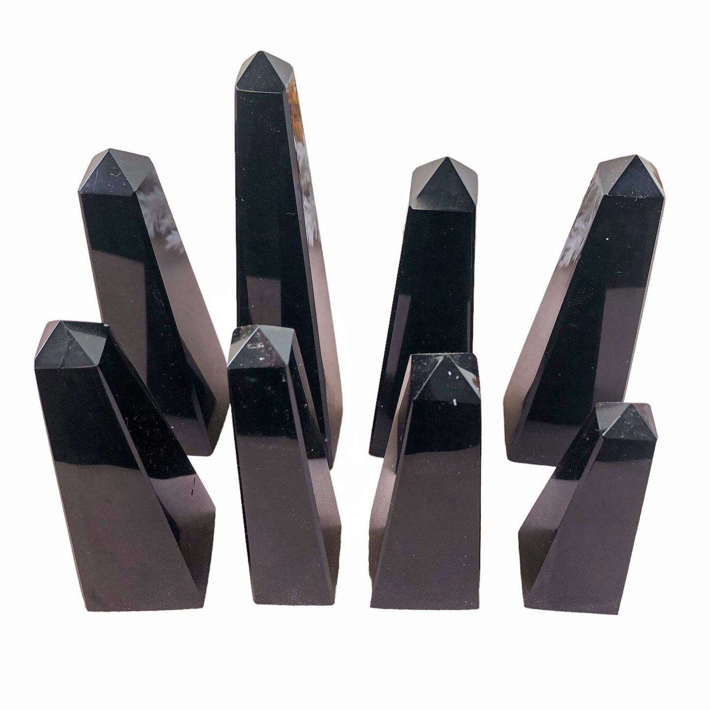 Black Obsidian Obelisks