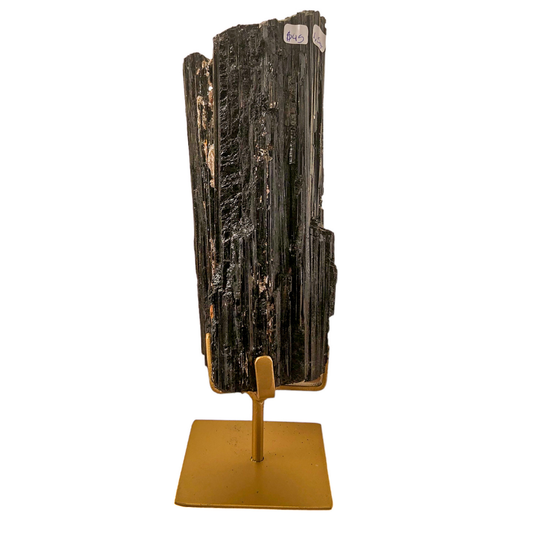 Black Tourmaline on Stand