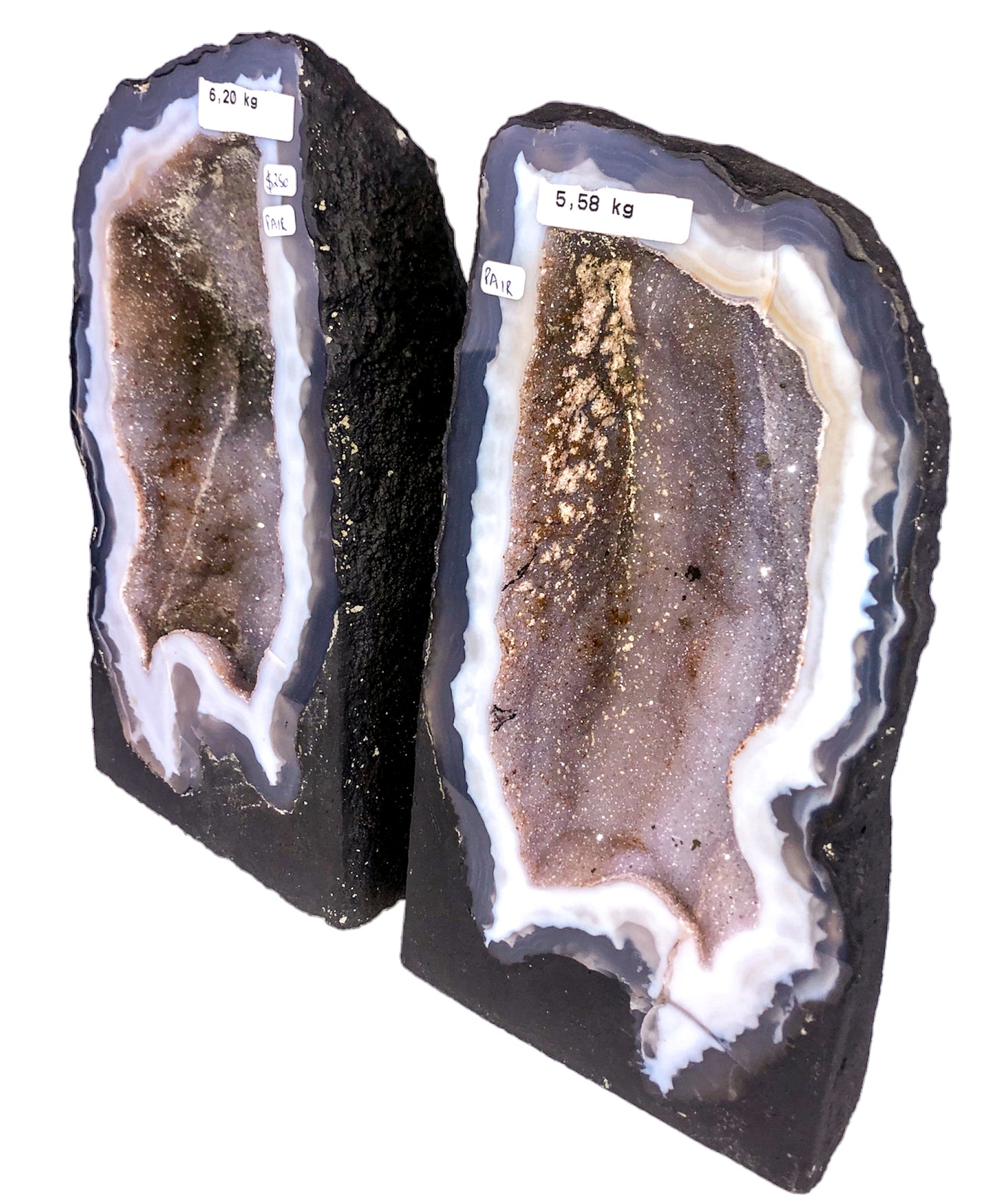 Cathedral Pair - Nativa Gems Brazil