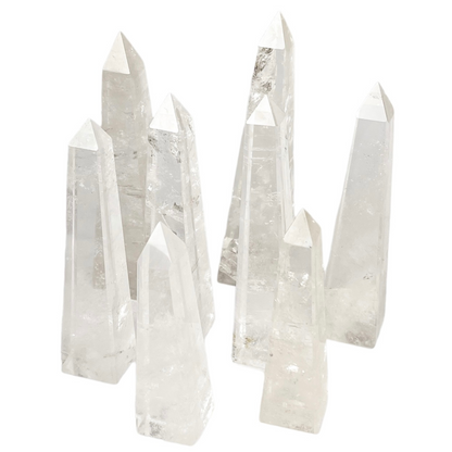 Clear Quartz Obelisks - Nativa Gems