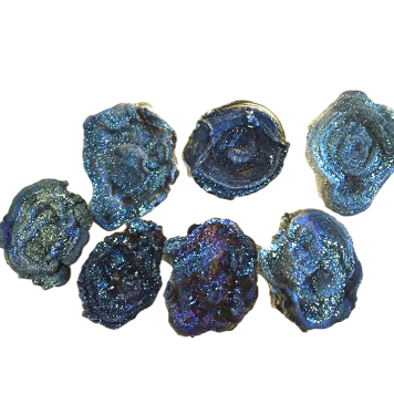 COATED CHALCEDONY DRUZY - SIZE 2