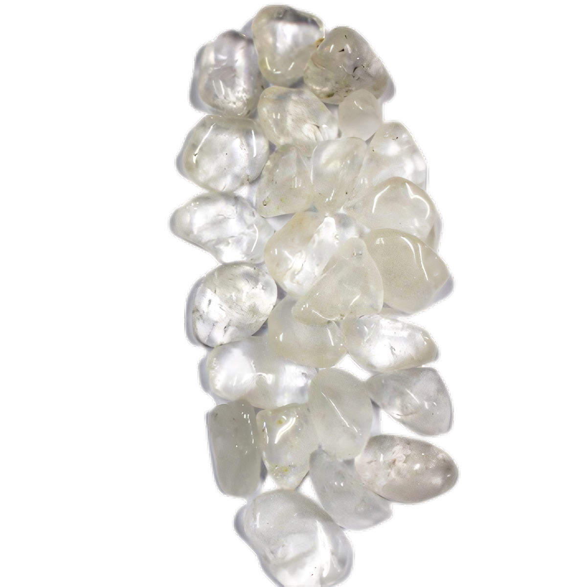 CLEAR QUARTZ  TUMBLED STONES- STYLE Q2