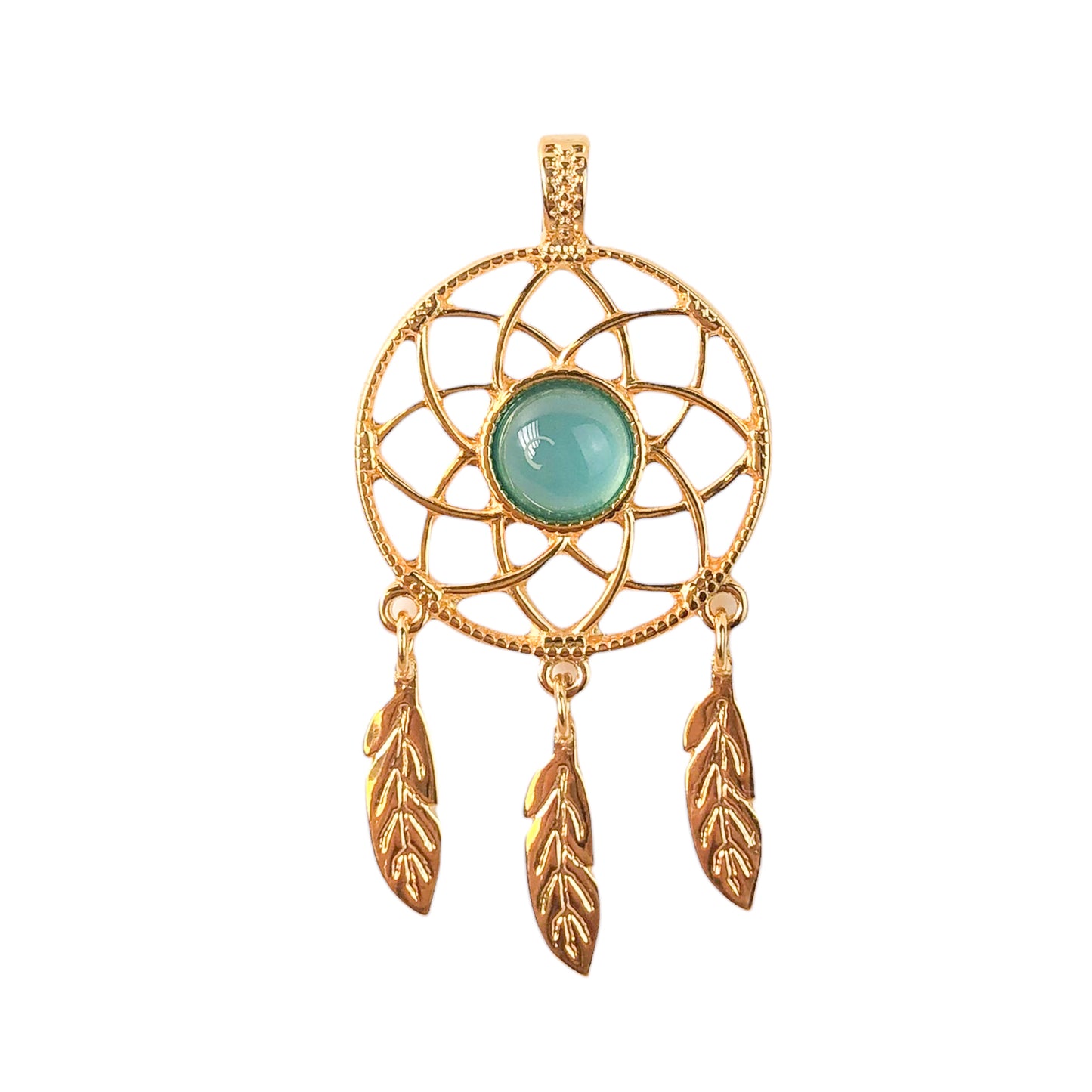 Dream Catcher Cabochon Pendants