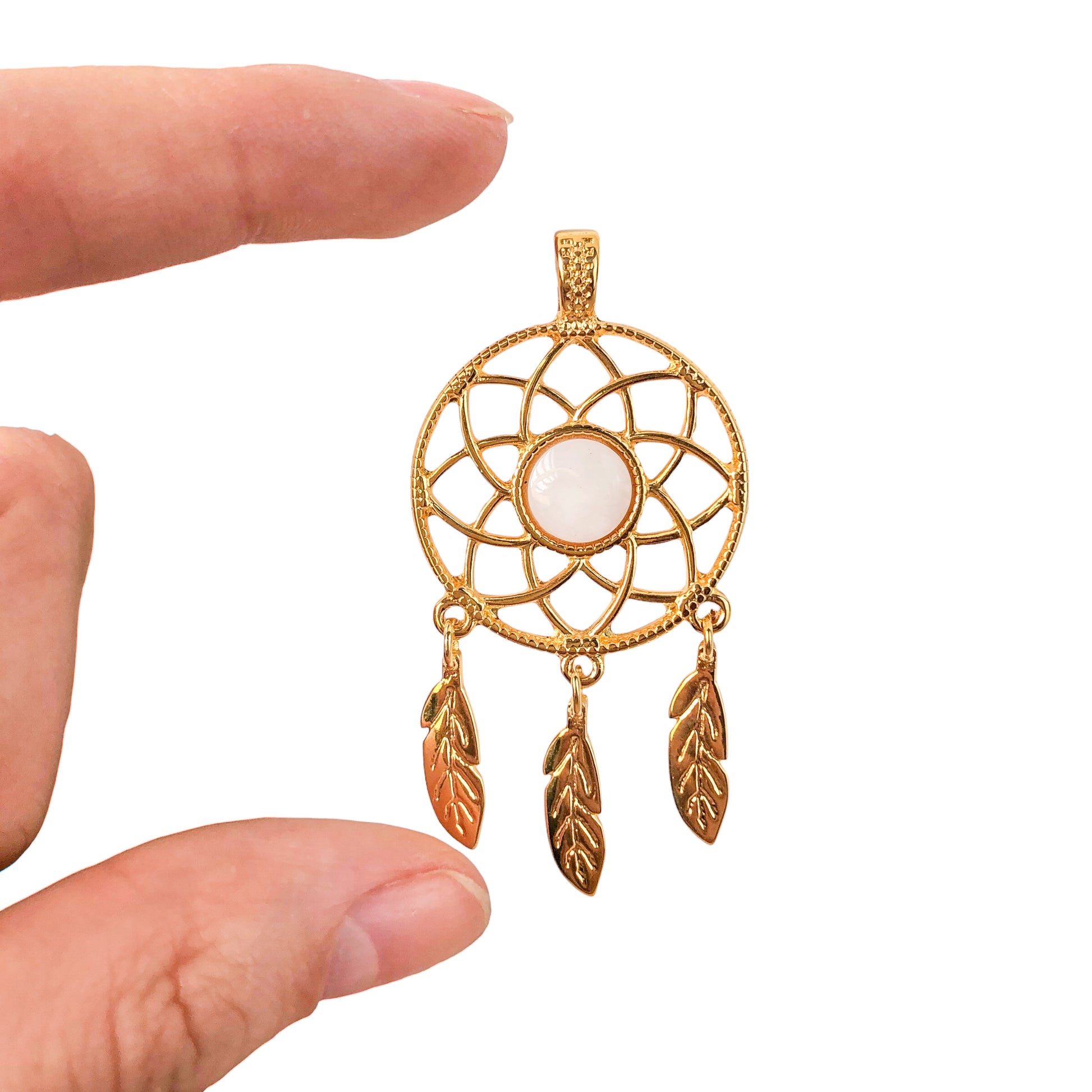 Dream Catcher Cabochon Pendants