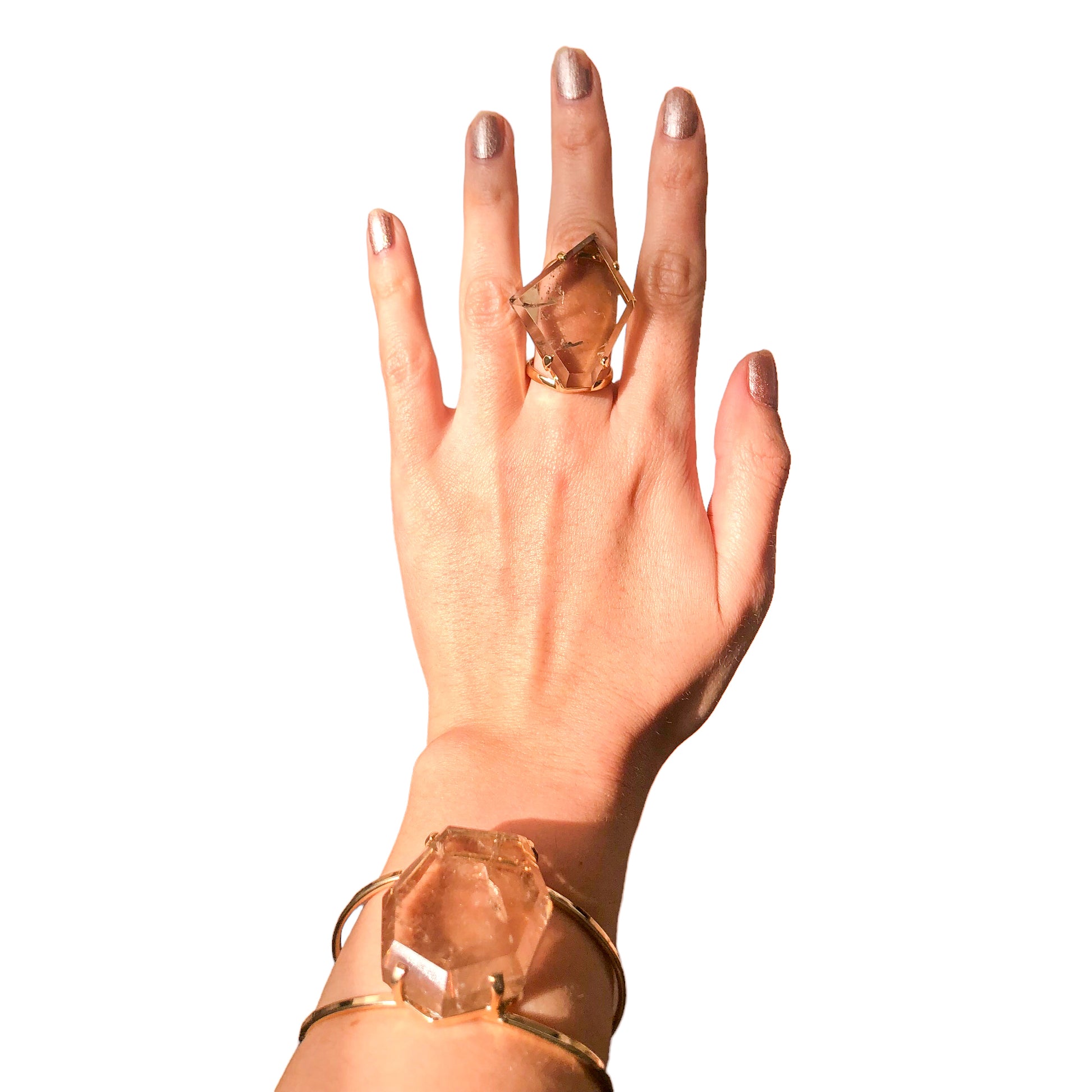 Free Form Quartz Bracelets