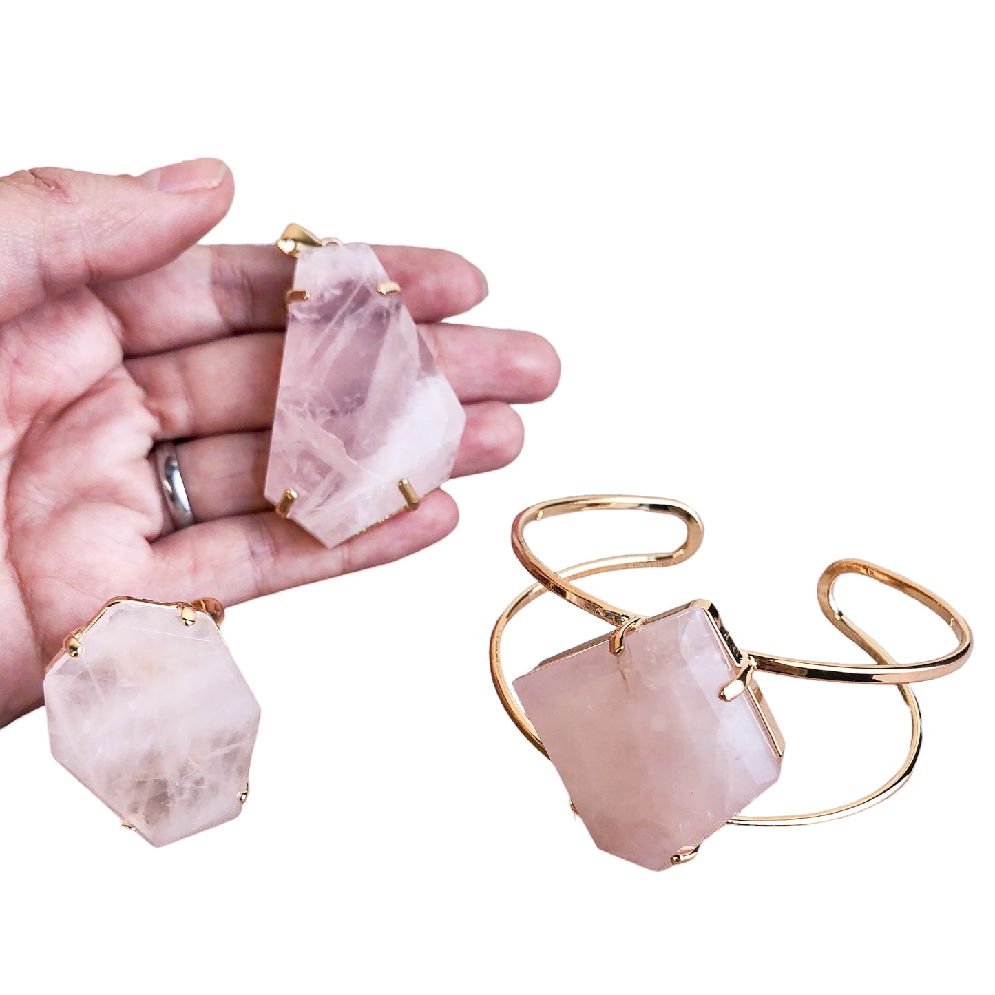 Free Form Quartz Bracelets