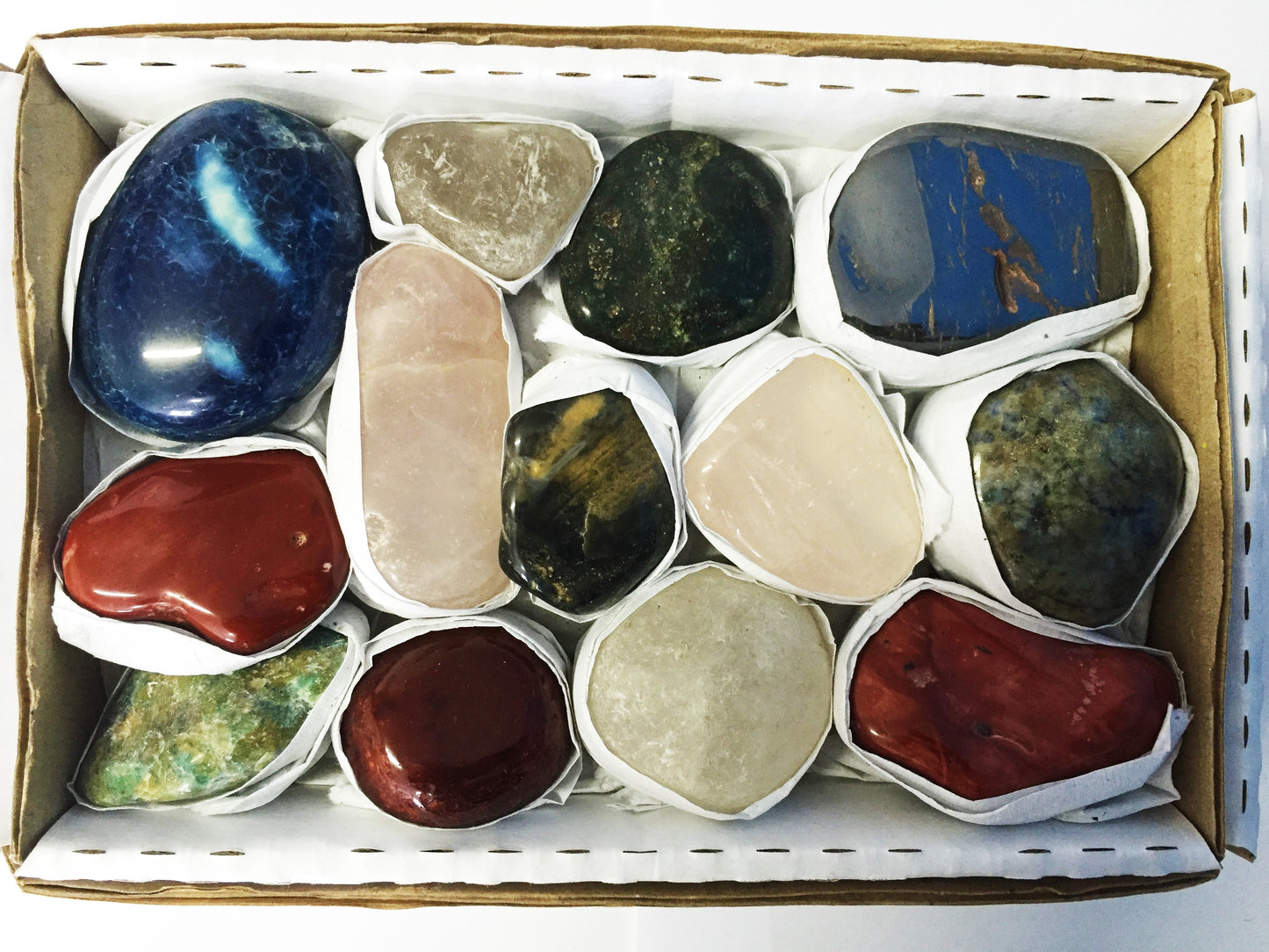 TUMBLED STONES (MIX) - FLAT BOX