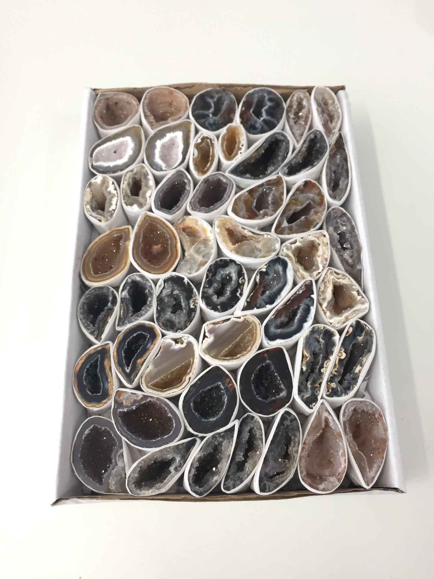AGATE GEODE - SMALL IN PAIRS