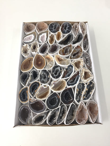 AGATE GEODE - SMALL IN PAIRS
