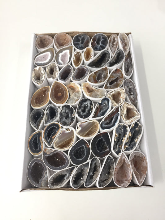 AGATE GEODE - SMALL IN PAIRS