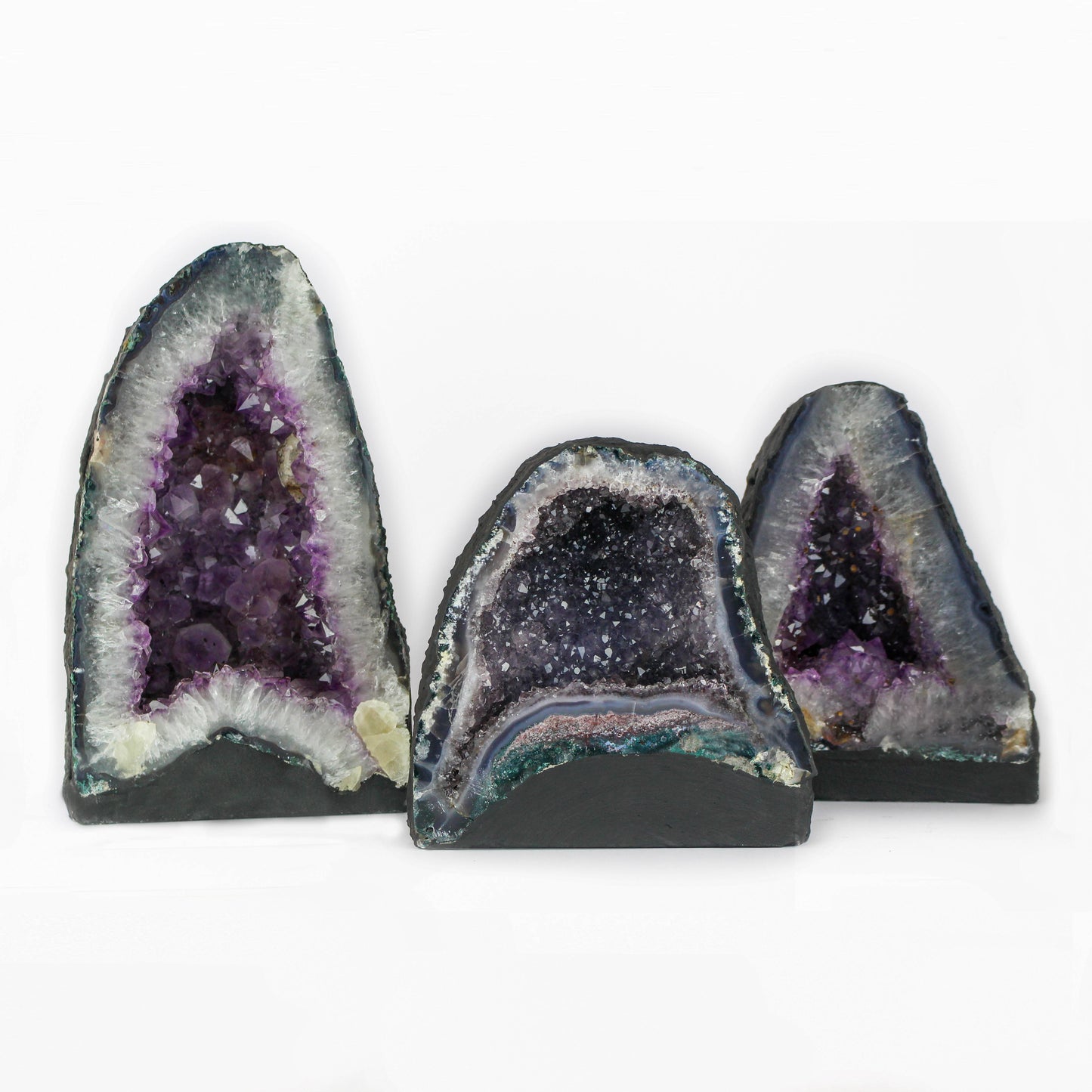 AMETHYST & CITRINE GEODES - B
