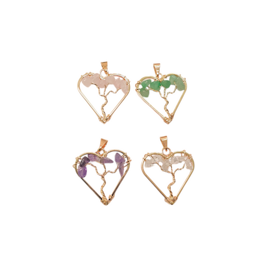 HEART TREE PENDANT