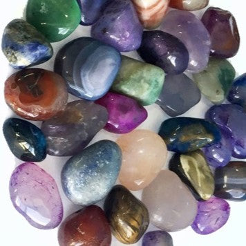 NATURAL STONES + DYED AGATE