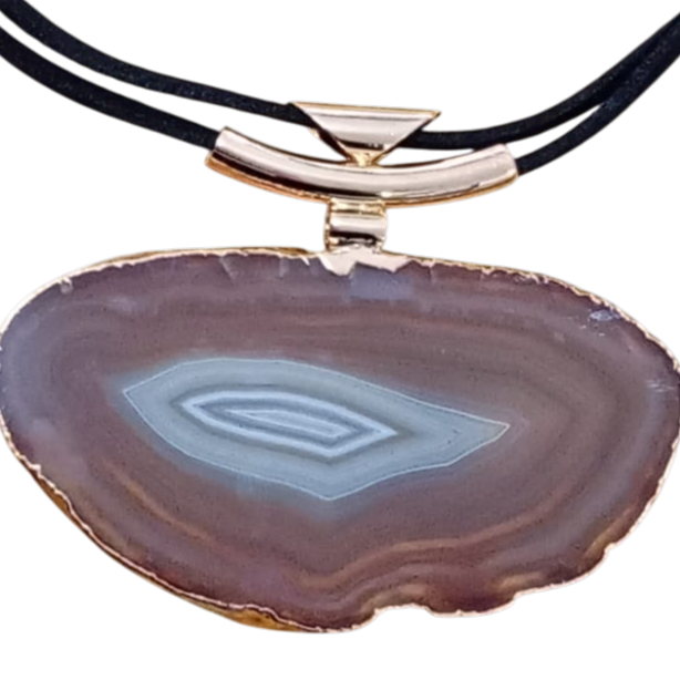 AGATE PLATED EDGE