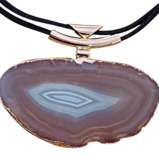 AGATE PLATED EDGE