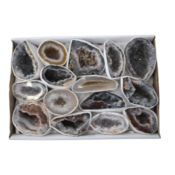 AGATE GEODE - LARGE - FLAT BOX