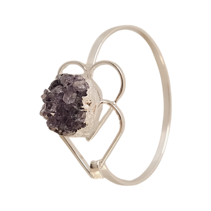 HEARTS WITH AMETHYST BRACELETS