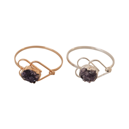 HEARTS WITH AMETHYST BRACELETS