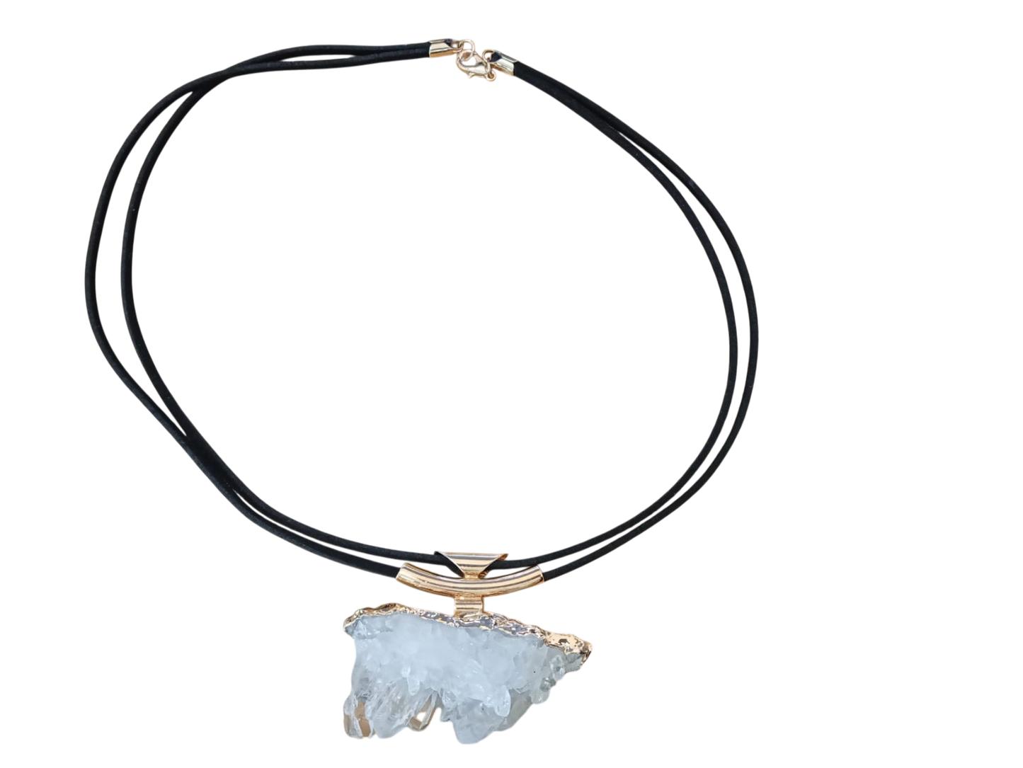 ROUGH CLEAR QUARTZ CLUSTER