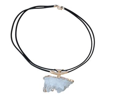 ROUGH CLEAR QUARTZ CLUSTER