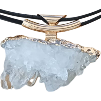 ROUGH CLEAR QUARTZ CLUSTER