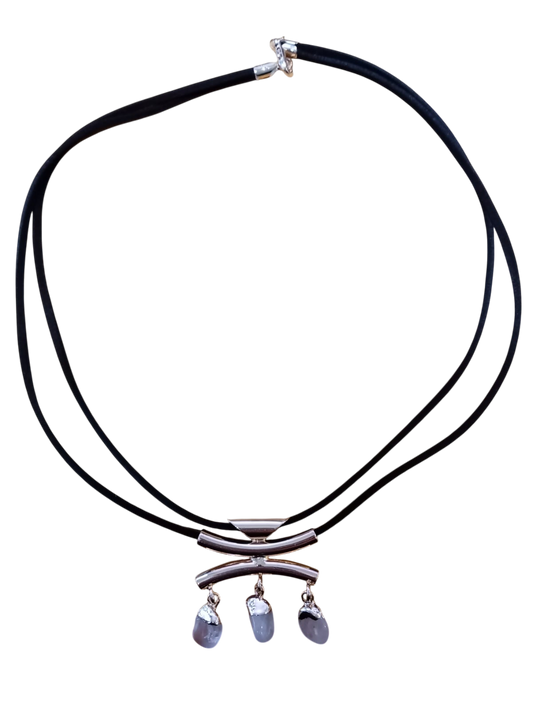 Triple tumbled rose quartz