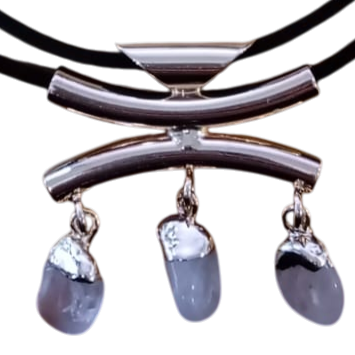 Triple tumbled rose quartz