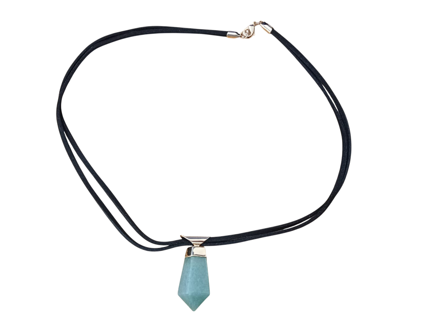 Dual line teardrop quartz
