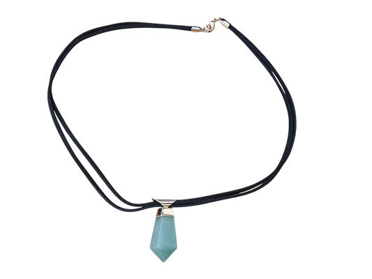 Dual line teardrop quartz
