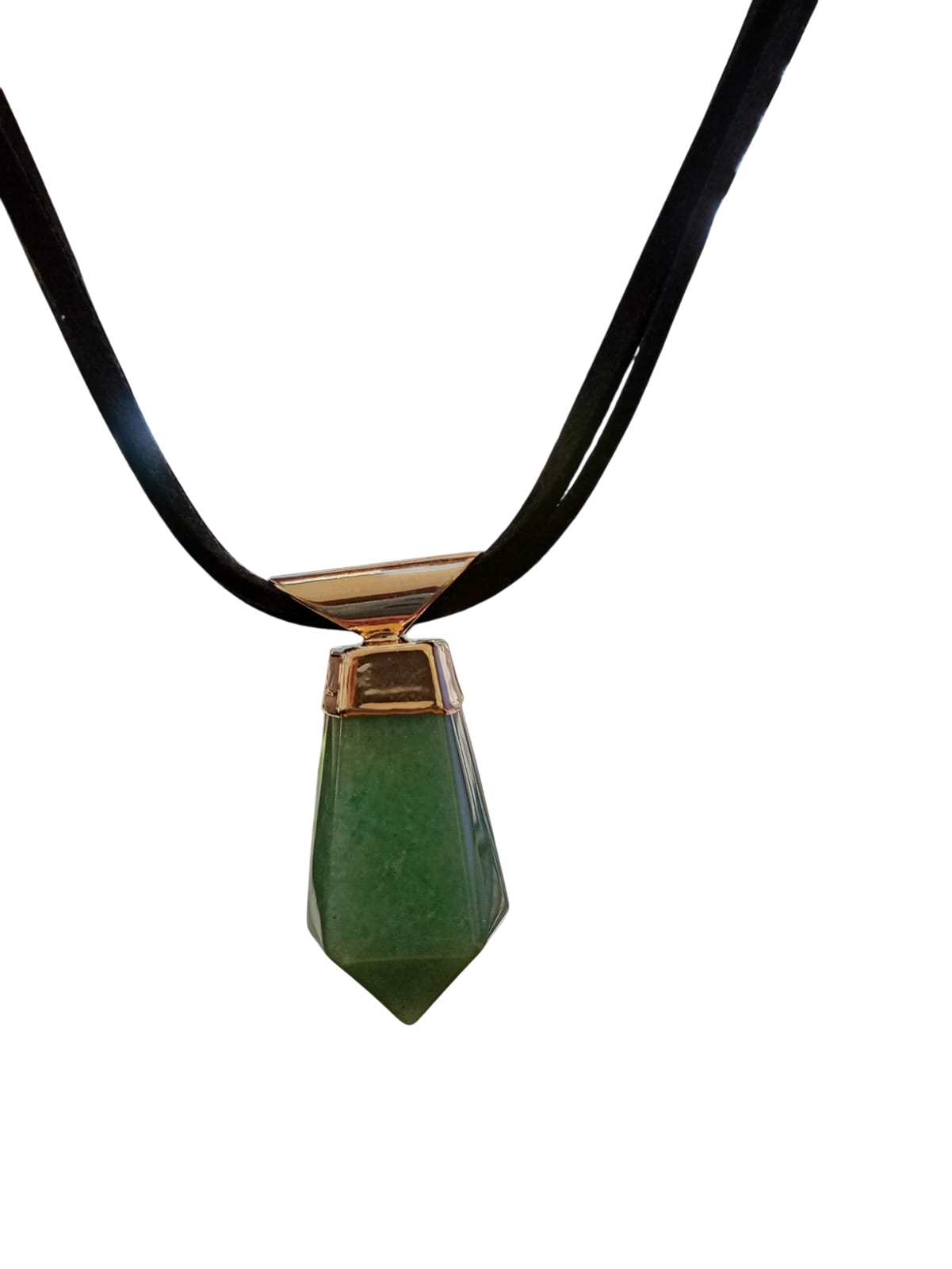 Dual line teardrop quartz
