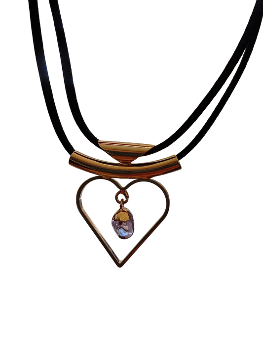 Heart shaped metal heart