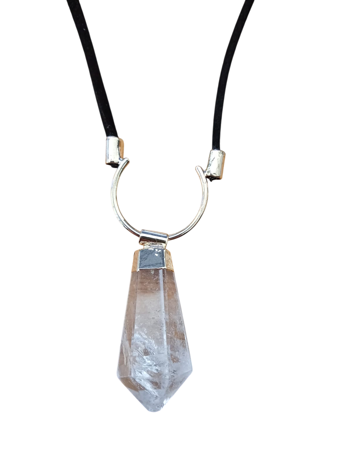 Single teardrop quartz round top