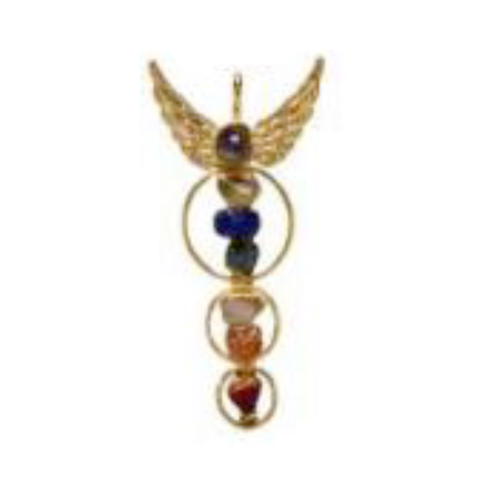 Chakra Angel Pendants