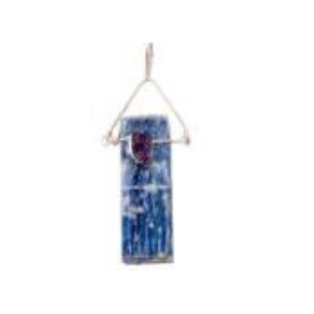 Kyanite Dual Energy Triangle Pendant - Nativa Gems