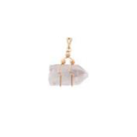 Single Clear Quartz Link Pendants – Wholesale (Brazil) - Nativa Gems