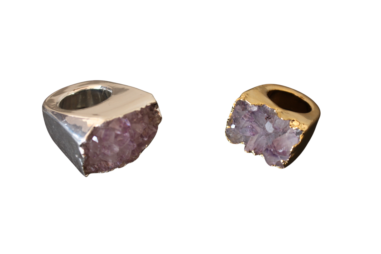 FULL PLATED CLUSTERS - AMETHYST